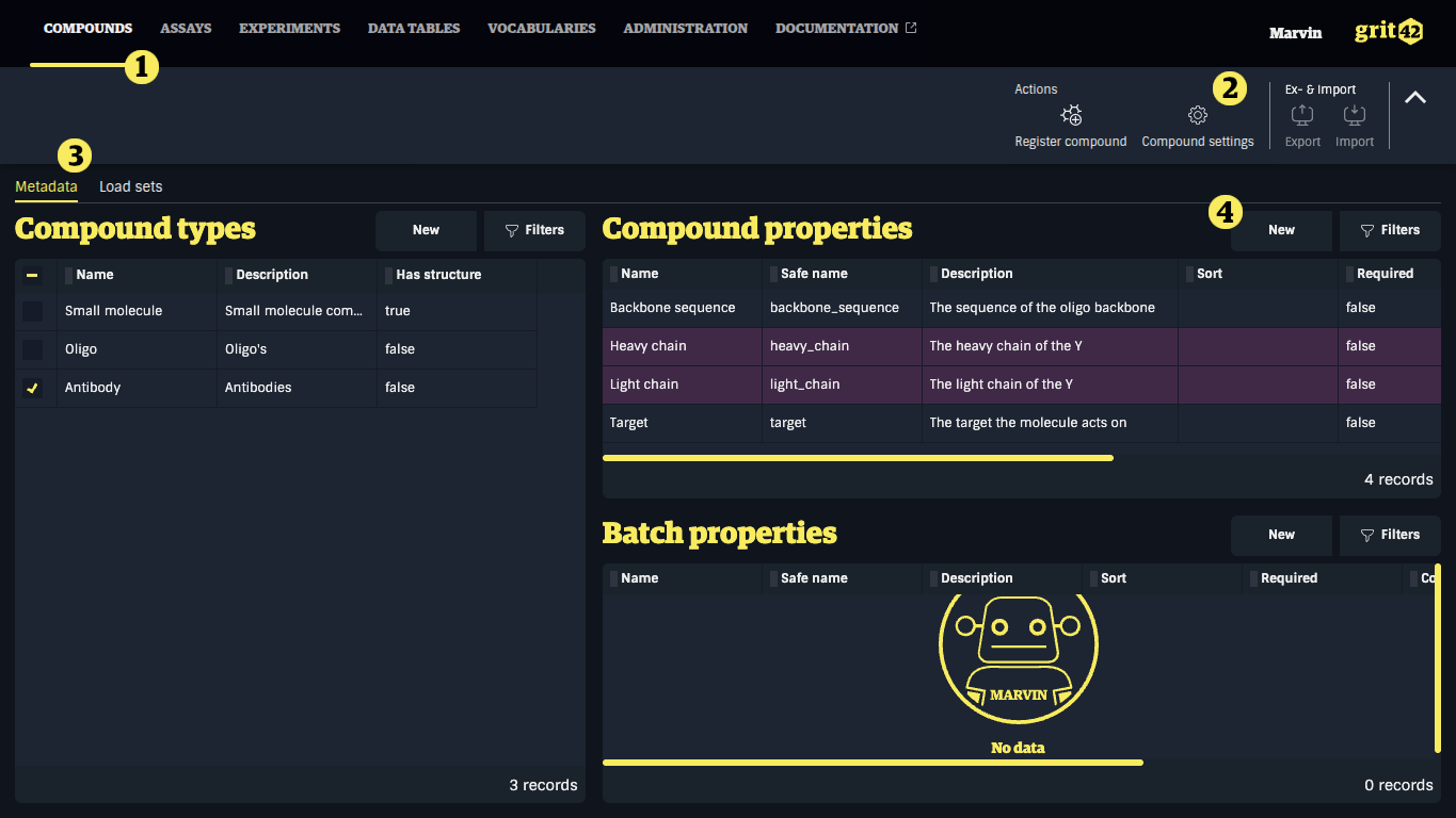 Creating new compound property